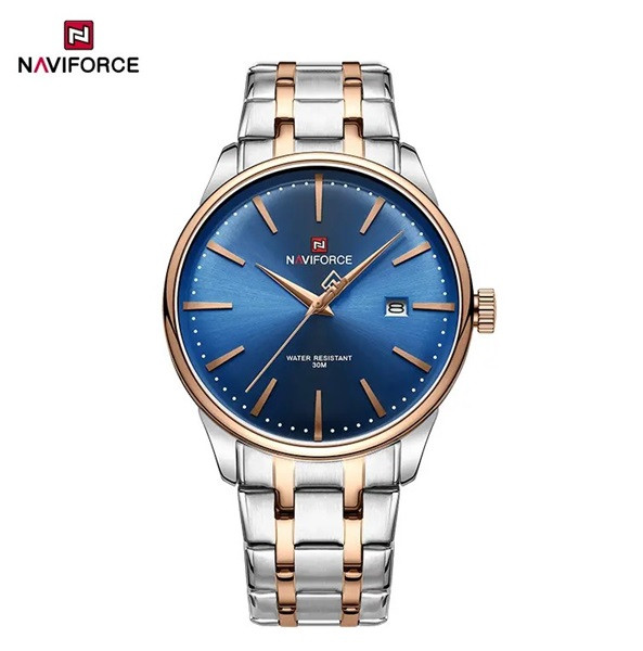 Naviforce Minimalist Fashion and Gentle Best-selling Business Stainless Steel Quartz Men’s Watch NF9230